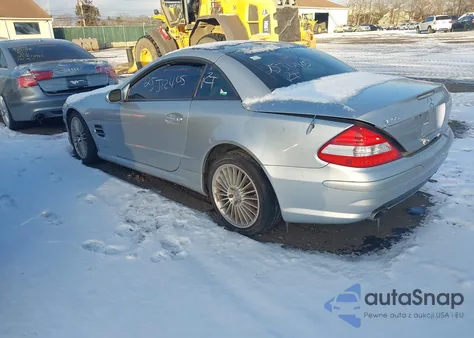 2003 Mercedes-Benz Sl 500 from USA, damaged, VIN WDBSK75F43F059139
